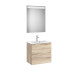 Aleyda Pack Compact 2 Tiroirs 600 Mm Bois Naturel - ROCA A851830524