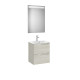 Aleyda Pack Compact 2 Tiroirs 500 Mm Bois Blanchi - ROCA A851829525
