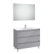 Tenet Pack 3 Tiroirs 1000 Mm Gris Galet Brillant - ROCA A851792516