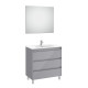 Tenet Pack 3 Tiroirs 800 Mm Gris Galet Brillant - ROCA A851791516