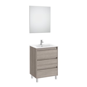 Tenet Pack 3 Tiroirs 600 Mm City Oak - ROCA A851789402 