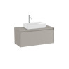 Ona Meuble 1 Tiroir + Plan 1000Mm Gris Mat-Roca A851726510