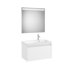 Ona Pack 1 Tiroir 800Mm Lavabo Droite Blanc Mat-Roca A851721509 