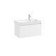 Ona Unik 1 Tiroir 800Mm Droite Blanc Mat-Roca A851719509