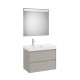 Ona Pack 2 Tiroirs 800Mm Lavabo Gauche Gris Mat-Roca A851708510