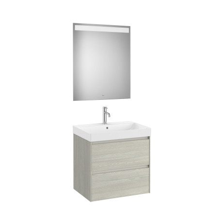 Ona Pack 2 Tiroirs 650Mm Chêne Blanchi-Roca A851705512 