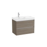 Ona Unik 2 Tiroirs 800Mm Gauche Orme Foncé-Roca A851692511