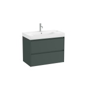 Ona Unik 2 Tiroirs 800Mm Centré Vert Mat-Roca A851691513 