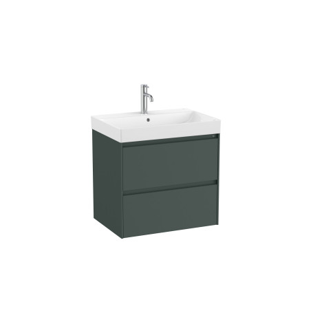 Ona Unik 2 Tiroirs 650Mm Vert Mat-Roca A851689513 