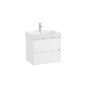 Ona Unik 2 Tiroirs 650Mm Blanc Mat-Roca A851689509 