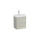 Ona Unik 2 Tiroirs 500Mm Cpt Chêne Blanchi-Roca A851682512
