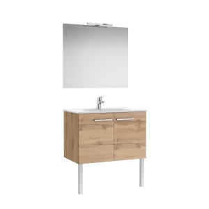 Victoria Pack 2 Portes 800Mm  Noyer-Roca A851662517 