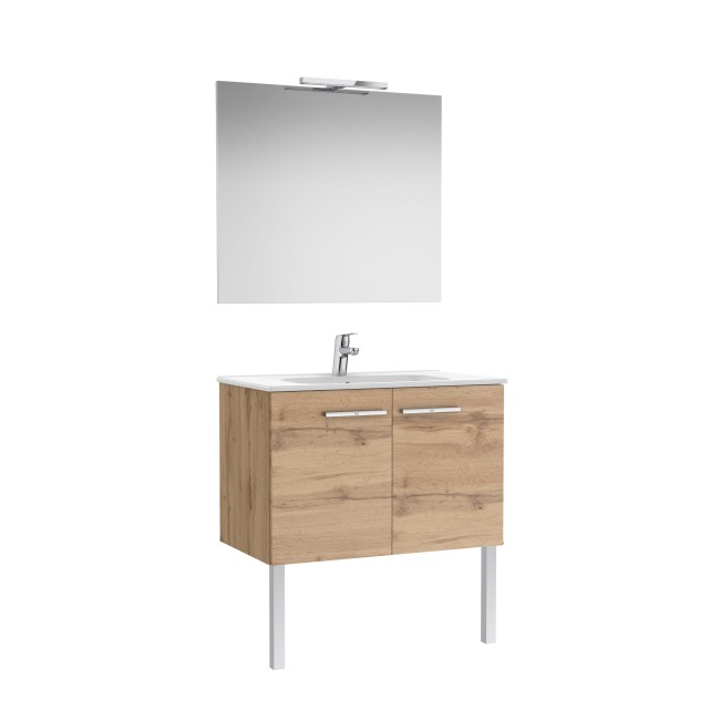 Victoria Pack 2 Portes 800Mm  Noyer-Roca A851662517 