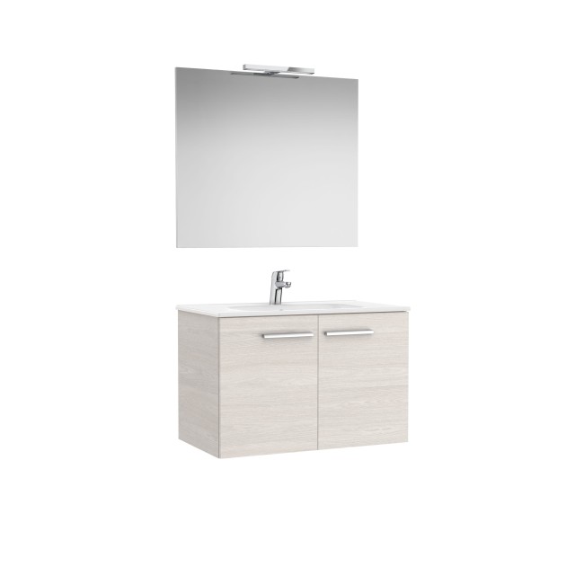 Victoria Pack 2 Portes 800Mm  Frene Nordic-Roca A851662434 