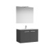 Victoria Pack 2 Portes 800Mm Gris Anthracite-Roca A851662153