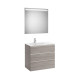 The Gap Pack 3T Lav Gche 800Mm (Unik+Miroir) City Oak - ROCA A851520402
