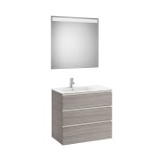 The Gap Pack 3T Lav Gche 800Mm (Unik+Miroir) City Oak - ROCA A851520402 