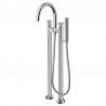 BAIN DOUCHE EXECUTIVE SUR COLONNETTES AU SOL ENTRAXE 180 CHROME - CRISTINA ONDYNA EV10651