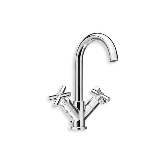 LAVABO EXECUTIVE MONOTROU CHROME + Vidage - CRISTINA ONDYNA EV10751