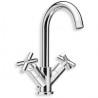 LAVABO EXECUTIVE MONOTROU CHROME + Vidage - CRISTINA ONDYNA EV10751