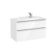 Beyond Unik 2 Tiroirs Avec Poignees 1000Mm Blanc Brillant - ROCA A851454806