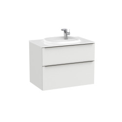 Beyond Unik 2 Tiroirs Avec Poignees 800Mm Gris Clair Mat - ROCA A851453447 