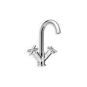 LAVABO EXECUTIVE MONOTROU CHROME + Vidage - CRISTINA ONDYNA EV10751