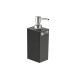 Rubik Distrib De Savon Liquide A Poser Noir Mat - ROCA A816841024