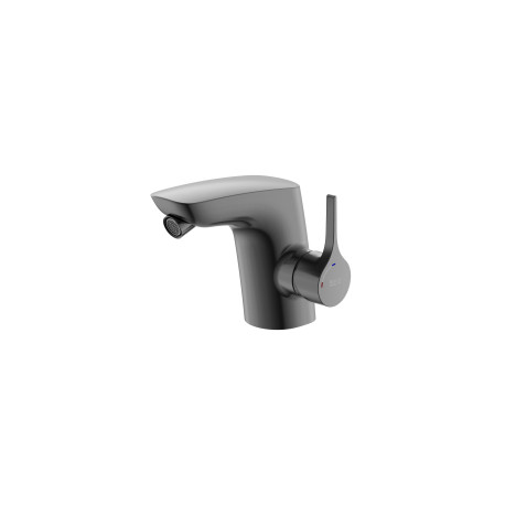 Insignia Mitigeur Bidet Avec Tirette Titanium Black Brosse - ROCA A5A6A3ANM0 