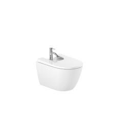 Ona Bidet Suspendu 540 Fixations Cachées Blanc Brillant-Roca A357685000 