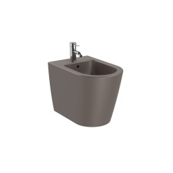 Inspira Round Bidet Au Sol Café - ROCA A357527660 