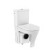 The Gap Round Pack Wc Avec Broyeur Cuv Rimless Ab Silencio-Roca A34T0N2000