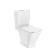 The Gap Square Pack Wc Au Sol Rimless Abattant Slim Silencio-Roca A34D739000 