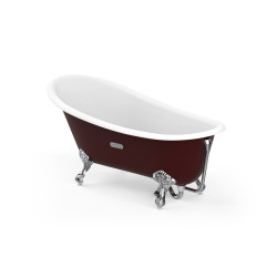 Carmen Baignoire Fonte Fd Antiderapant 1600X800 Bordeaux - ROCA A234250003 