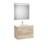 Aleyda Pack 2 Tiroirs 800 Mm Bois Naturel - ROCA A851836524 
