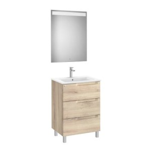 Aleyda Pack 3 Tiroirs 600 Mm Bois Naturel - ROCA A851841524 