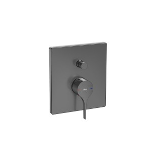 Insignia Bd A Encastrer Sur Rocabox 2V Titanium Black Brosse - ROCA A5A0B3ANM0 