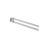 Hotel'S Round Porte-Serviettes Double Rotatif 400Mm Chromé-Roca A817578C00 