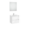 Tenet Pack 2 Tiroirs 600 Mm Blanc Brillant - ROCA A851785806 