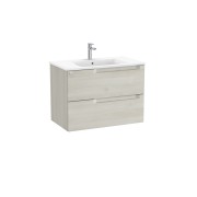 Aleyda Unik 2 Tiroirs 800 Mm Bois Blanchi - ROCA A851816525 