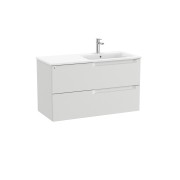 Aleyda Unik 2 Tiroirs Lavabo À Droite 1000 Mm Gris Pierre Mat - ROCA A851818514 