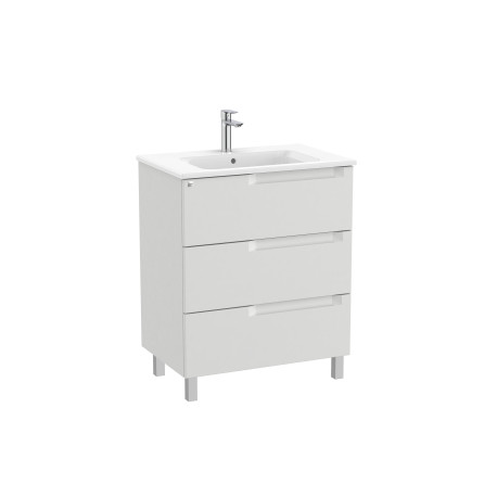 Aleyda Unik 3 Tiroirs 700 Mm Gris Pierre Mat - ROCA A851822514 