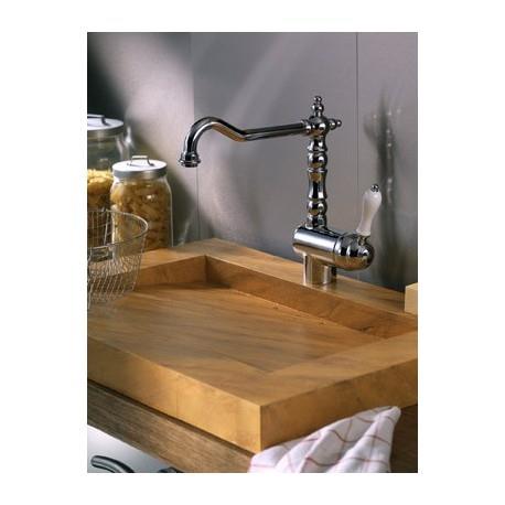 EVIER FARFALLE RETRO BEC ORIENTABLE CHROME - CRISTINA ONDYNA FR13351