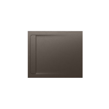 Aquos Receveur En Stonex Avec Vidage Haut Débit 1000X800 Café - ROCA AP6013E832001660 