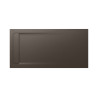 Aquos Receveur Stonex Avec Vidage 1600X800 Café - ROCA AP60164032001660 