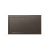Aquos Receveur Stonex Avec Vidage 1600X900 Café - ROCA AP60164038401660 