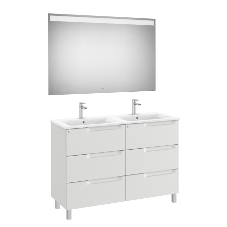 Aleyda Pack 6 Tiroirs 1200 Mm Gris Pierre Mat - ROCA A851890514 