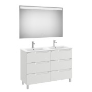 Aleyda Pack 6 Tiroirs 1200 Mm Gris Pierre Mat - ROCA A851890514 