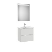 Aleyda Pack Compact 2 Tiroirs 600 Mm Gris Pierre Mat - ROCA A851830514 