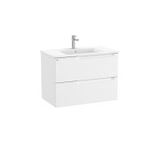 Aleyda Unik 2 Tiroirs 800 Mm Blanc Mat - ROCA A851816509 